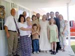 46 RO Wedding, Post Wedding Pictures at Home, Robin and Olivia Birley with Guests (11)